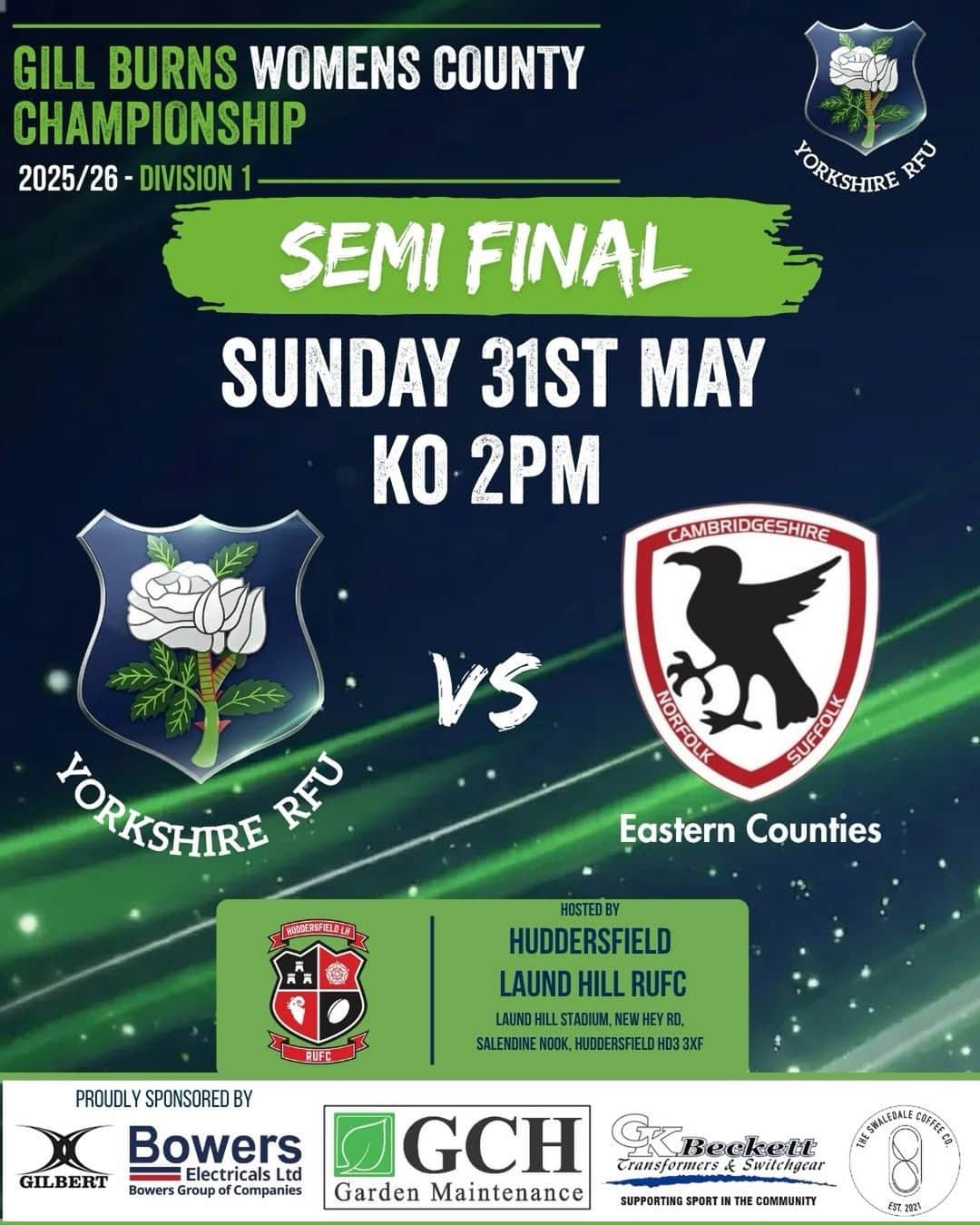 Yorkshire Women's Rugby Regional Semi-Final